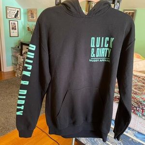 Woman’s quick and dirty hoodie size medium